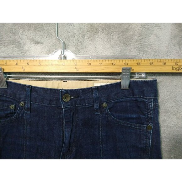 Rag and Bone Jeans Womens 30 Blue Denim Skinny Bootcut Low Rise Stretch Dark - Picture 3 of 9